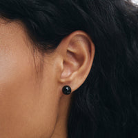 BLACK ONYX STUD Earrings