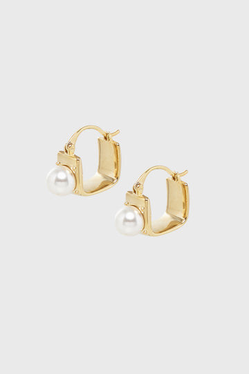 SQUARE PEARL Earrings
