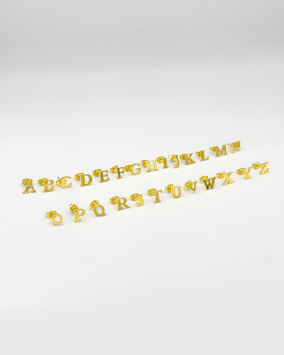 BLOCK Alphabet Earrings