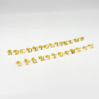 BLOCK Alphabet Earrings