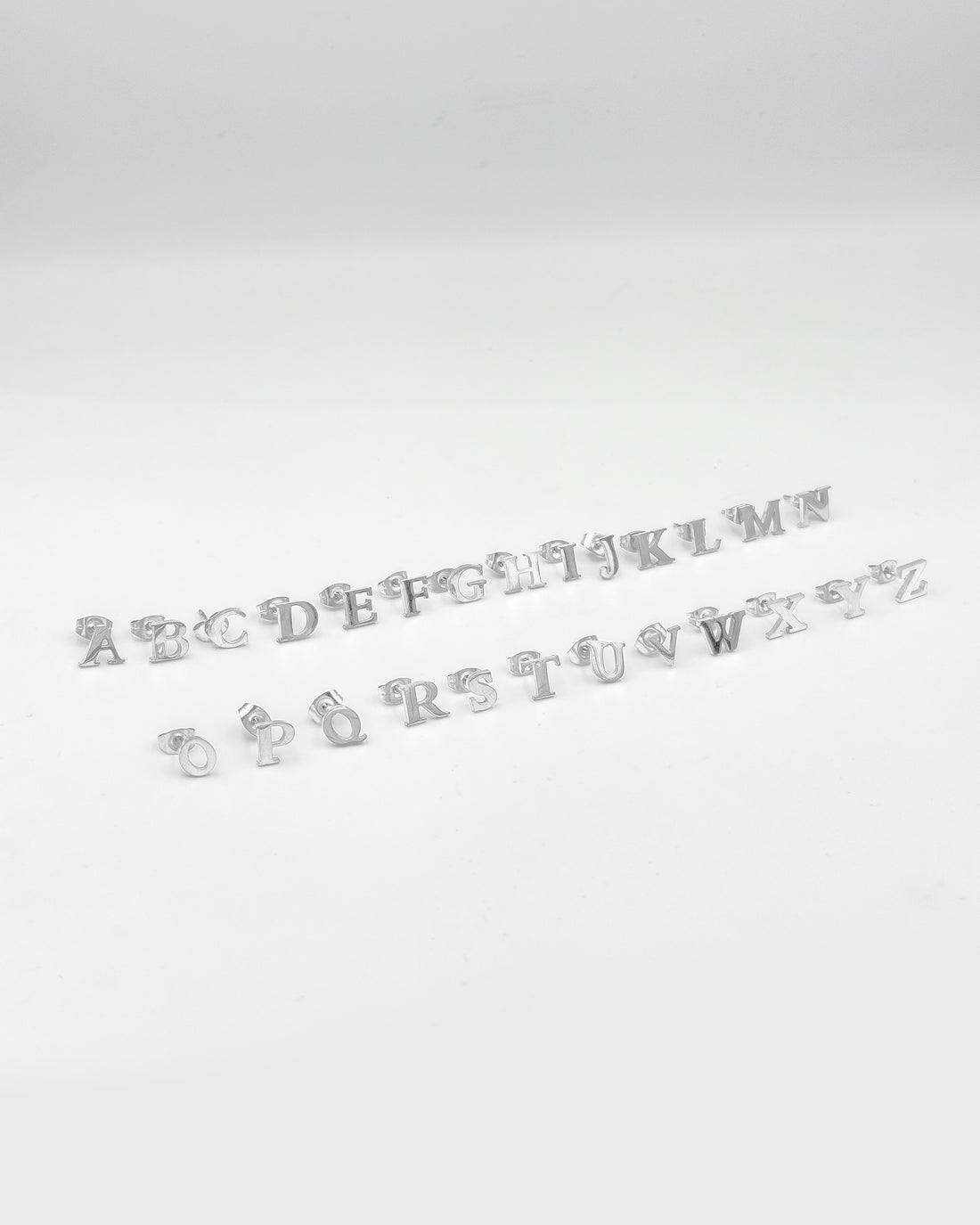 BLOCK Alphabet Earrings