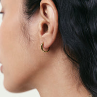 CURL MINI HOOP Earrings