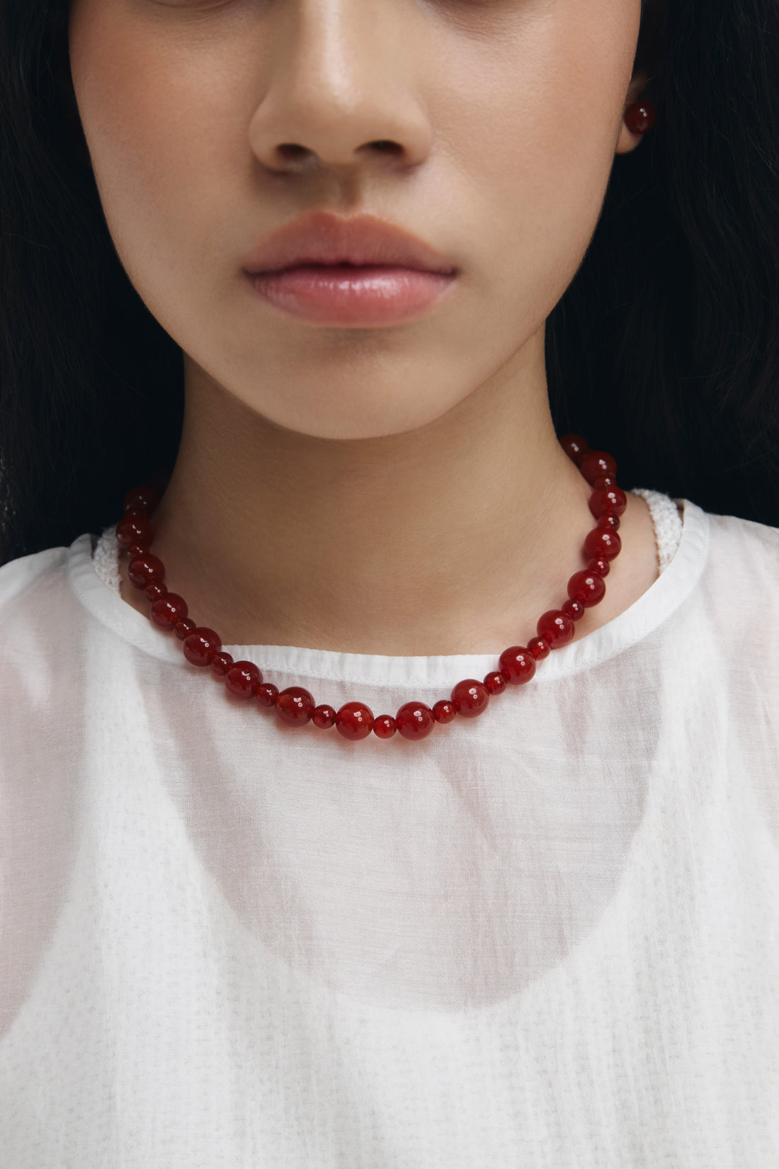 RED QUARTZ Necklace