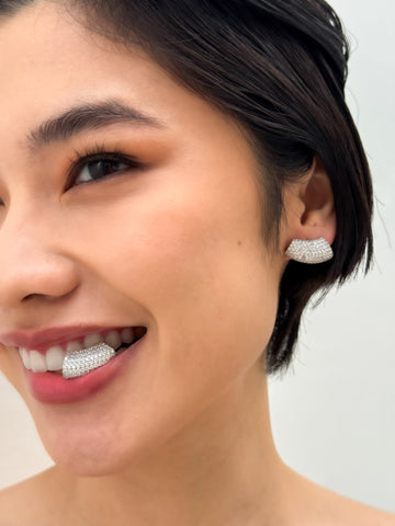 PAVE EAR HUGGIES Earrings