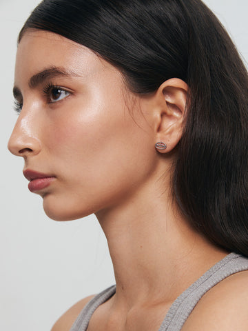 SP LOGO Stud Earrings